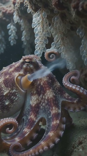 ​This is how Baby Octopuses are born! 😭❤️The Secret World of a Mother Octopus! 🧠🤯