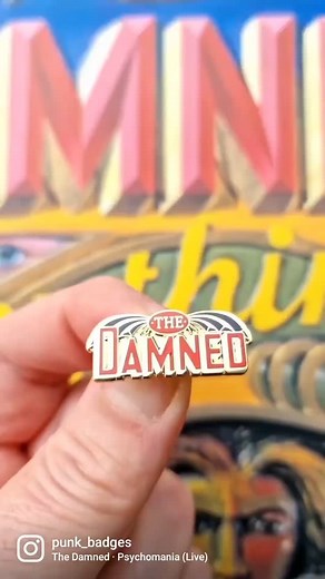 70 reactions | The Damned ANYTHING Pin Badge available from our website NOW - FREE POSTAGE FOR ALL UK AND IRELAND ORDERS www.punkpinbadges.com | Punk Pin Badges | Facebook