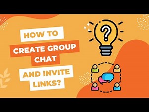 How to Create GROUP CHAT and INVITE LINKS on Messenger?
