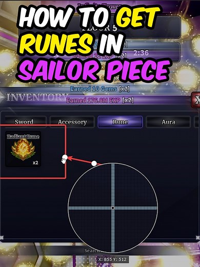 How To GET RUNES FAST In Sailor Piece! (BEST METHOD) Roblox #shorts #roblox #coleplaysthis