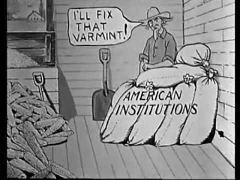 Uncle Sam and the Bolsheviki I.W.W. Rat 1919