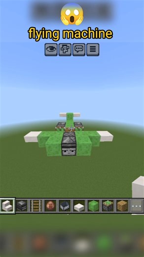 Flying machine #minecraft #minecraftshort #shorts