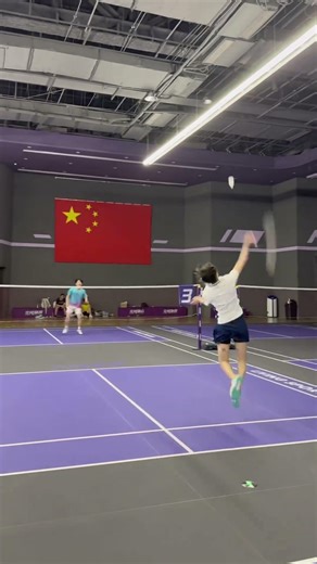 Ace drop shot player... #Badminton #Drop shot #Pan Yulu