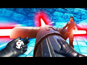 I Built a 250 Foot Long Lightsaber using Ant-Man's Powers in Blade and Sorcery VR!