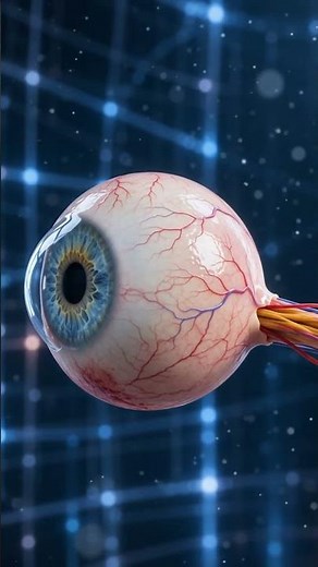 Inside the Human Eye 👁️ #bodyfacts
