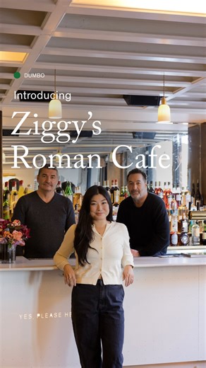 Two Trees on Instagram: "Say hello to DUMBO’s newest neighbor, @ziggysromancafe! We sat down with co-founder Helen Zhang before their official opening to hear how the whole thing came to life. She and her husband Igor Hadzismajlovic, one of the co-founders of the iconic @employeesonlyny, wanted to build the kind of spot they always wished existed in the neighborhood. Think classic Roman dishes, a bar program that’s simple yet sophisticated, and a space that feels like it’s been part of the commu