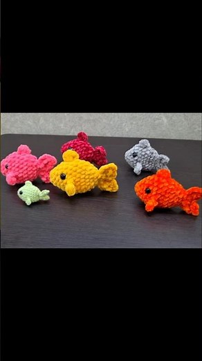 Easy Amigurumi No-Sew Goldfish Keychain Tutorial – Quick & Fun DIY!