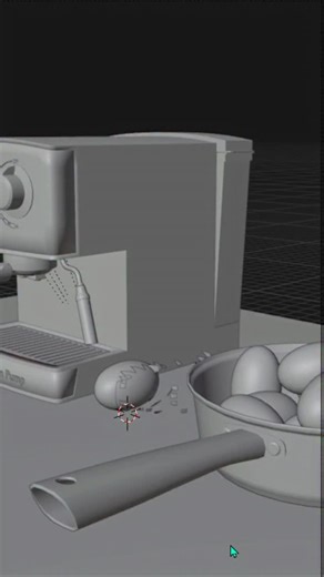 Blender Wave on Instagram: "How to make the egg peeling effect in Blender #blendercommuníty"
