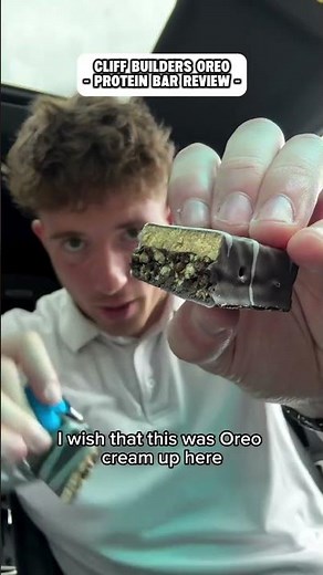 Cliff Builders Oreo - Protein Bar Review