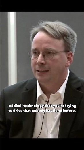 Linus Torvalds Reveals The Power Of Open Source #shorts #linux #opensource #programming