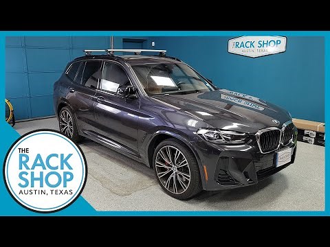 2018-2024 BMW X3 Thule WingBar Evo Flush Rail Complete Roof Rack | The Rack Shop - Austin, TX