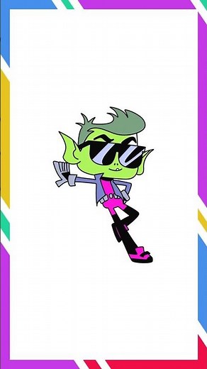Drawing Beast Boy | Teen Titans Go! Cartoon Easy
