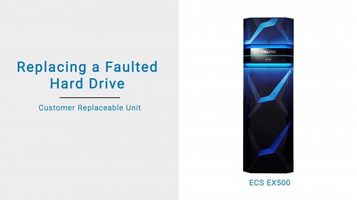 How to Replace HDD for ECS EX500 | Dell US