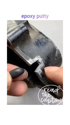 Engineering & Innovation | The video shows someone applying epoxy putty to a threaded pipe joint. Epoxy putty is a moldable substance used for repairs and sealing.... | Instagram