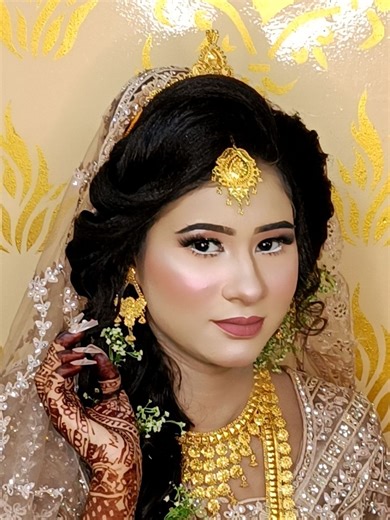 Bridal mack up #viralpost2025シ #viralvideoシ #fashion #facebookreelsviral #style | Moni beauty parlour