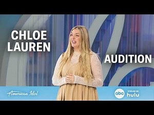 Young Mom Chloe Lauren Braves Sienna Spiro's "MAYBE." In Emotional Audition - American Idol 2026