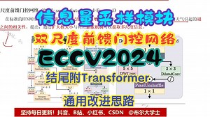 原理代码讲解|双尺度前馈门控网络 ECCV2024 图像恢复 Dual-scale Gated Feed-Forward【V1代码讲解027】