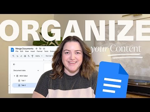 How to Navigate Document Tabs on an Existing Google Doc