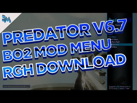 Predator v6.7 Mod Menu | Black Ops 2 | [RGH] | Free Download