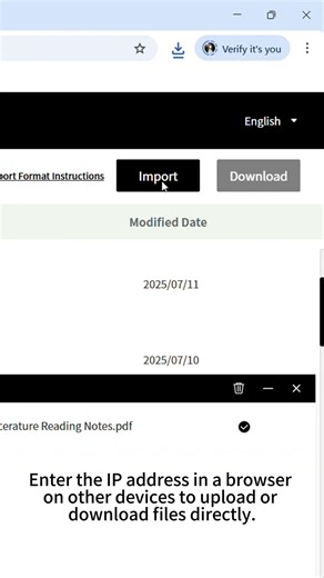 📢 Local Network Transfer, made simple