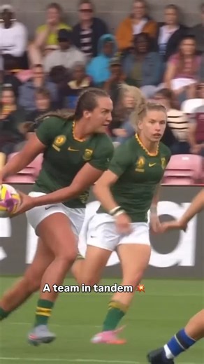 Ayanda Malinga seals the deal 🤝 South Africa put on a display of pure magic from a set piece 😮‍💨🇿🇦 #RWC2025 | Rugby World Cup