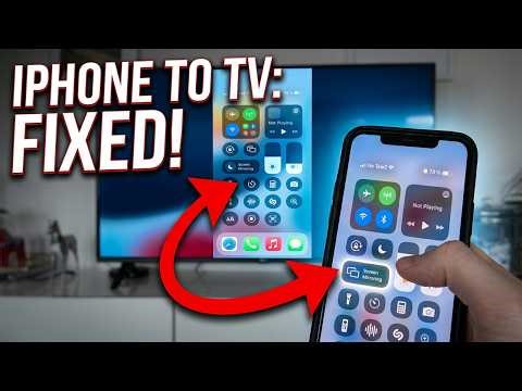 How To Screen Mirror iPhone To LG TV | Step By Step
