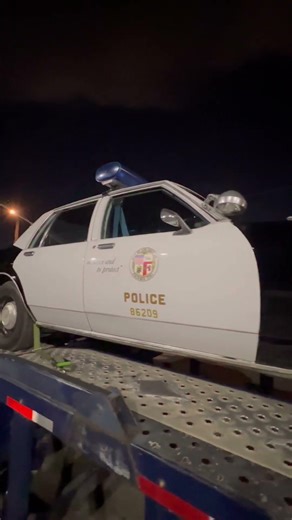 Old skool Chevy box Caprice Police Unit Lapd finest