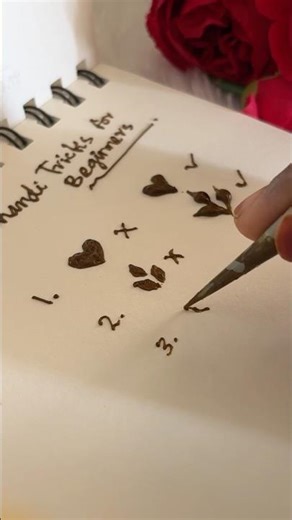 Mehandi tricks for Beginners #shortvideo