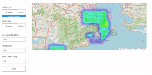 Facility allocator by SCDA