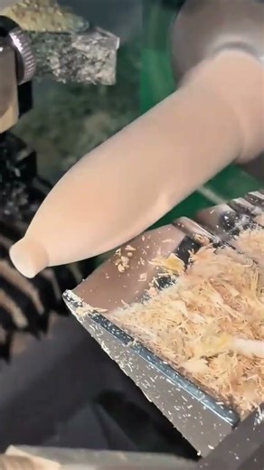 the process of shaping wood to make it more attractive using a machine