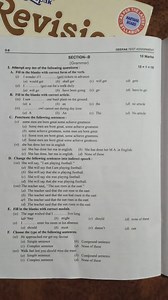 D-8DEEPAK TEST ASSIGNMENTSECTION-B10 Marks(Grammar)3. Atte... | Filo