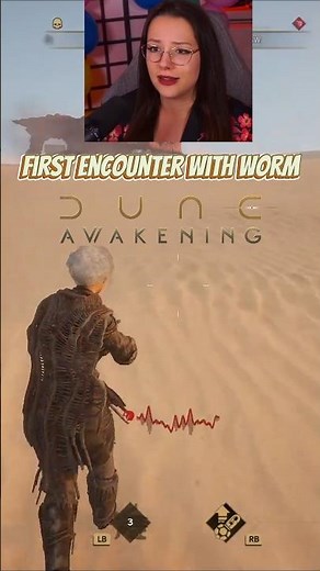 My first encounter with the worm Shai-Hulud in Dune Awakening