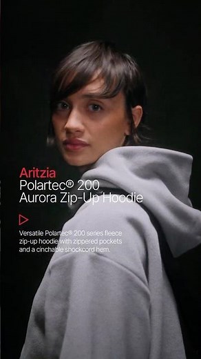 Aritzia - Polartec® 200 Aurora Zip-Up Hoodie - 2024 Polartec Apex Awards Winner