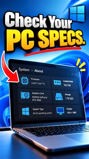 How To Check Your PC Specs in Windows 11 ( 2026 )