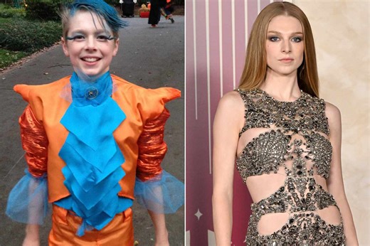 Hunter Schafer celebrates 'Hunger Games' with throwback of DIY Capitol costume