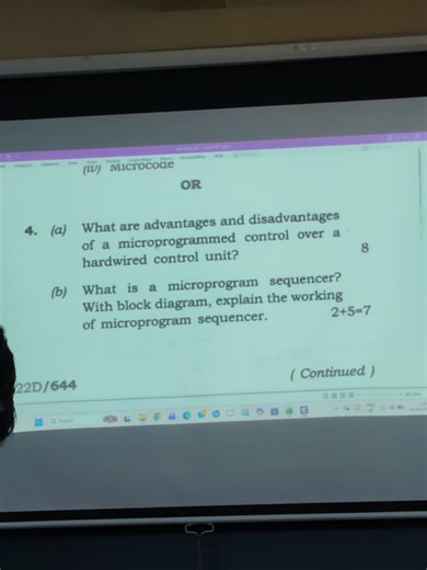 Question 4  (a) What are the advantages and disadvantages of a ... | Filo