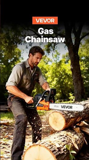 Best Budget Chainsaw for Firewood? VEVOR 20" Gas Review