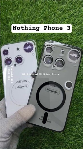 Nothing Phone 3 Back Cover ! Nothing Phone 3 Transparent Back Cover with Magsafe #shorts