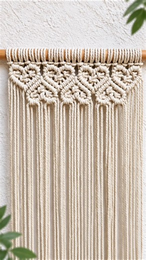 Macrame Heart Pattern #macrame #macramepattern #macrameheart #macramedesign #macrameforbeginners