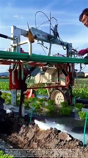 The power of modern agriculture – where specialized tools replace manual labor