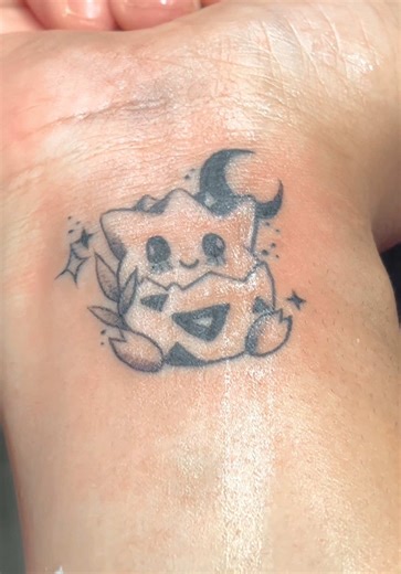 Togepi Tattoo for Happiness and Luck