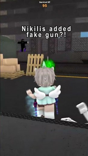 Nikilis added Fake gun to mm2?! II #robloxfyp #mm2update #nikilis #murderer #hackers