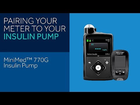 Pairing Your Meter with the MiniMed™ 770G System