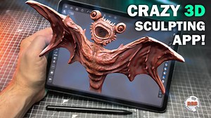 I created a 3D printable model using the Forger iPad app