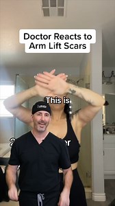Scarring after an arm lift is normal, but with time, they start to fade! #plasticsurgeon #doctor #surgeon #surgery #plasticsurgery #armlift #healing #recovery #reaction #scars | Dr. Algie LaBrasca Plastic Surgery