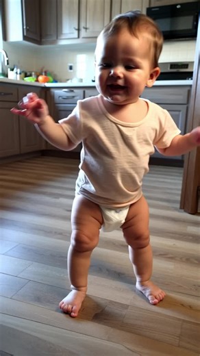 A happy little baby dancing in the kitchen! 💛✨ #kids #baby #cheche #dance #chechechallenge #funnydance #funnybaby #cutebaby #babydance #lovebaby #fyp #foryour #forkids #kidsdancetv #aramsamsam #discover #viral_video #dudi