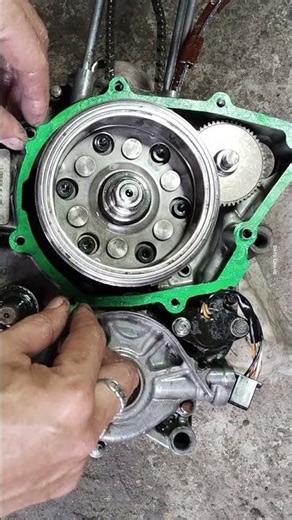 Honda 125cc Engine Overhaul back to stock #shorts #motorcycle #overhaul