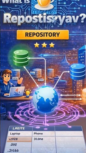 What is Repository in Java?👉