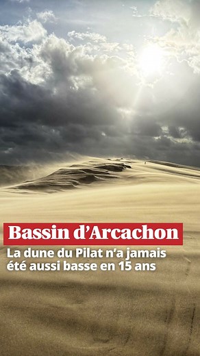 240K views · 3.8K reactions | La dune du Pilat, monument de sable à l’entrée du bassin d’Arcachon, est en mutation permanente, au gré des vagues et du vent. L’Observatoire de la côte de Nouvelle-Aquitaine la mesure en long et en large, et il vient de communiquer ses données issues de relevés DGPS effectués en 2024. 101 mètres. C’est l’altitude la plus basse mesurée depuis 2009, date des premiers relevés. Pourquoi ? https://l.sudouest.fr/vXc | SudOuest.fr | Facebook