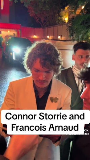 Connor Storrie and Francois Arnaud at Vanity Fair Party